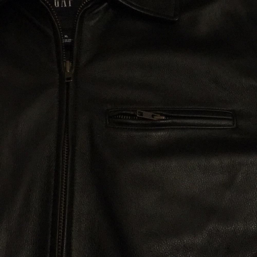 GAP leather jacket - Picture 3 of 4